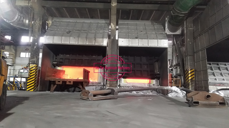 China's First set of 50T Tilting Twin-chamber Furnace